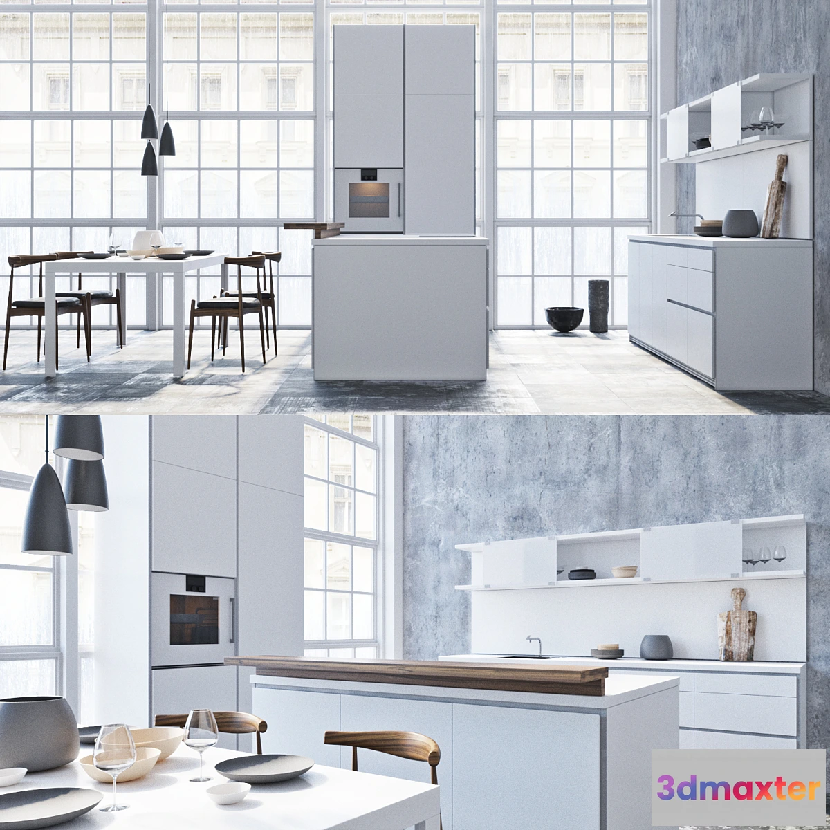 1409528 - Kitchen Bulthaup b1 3D Max