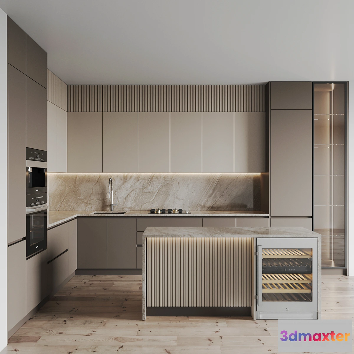 1411636 - kitchen 0233 3D Max