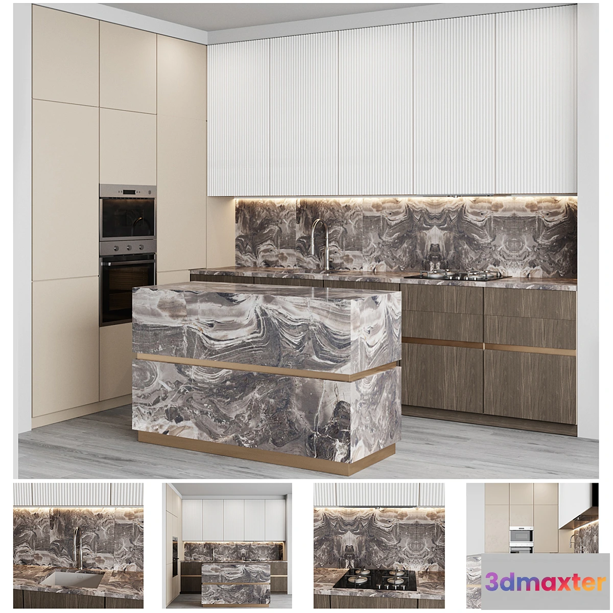 1415558 - Modern kitchen 17 3D Max