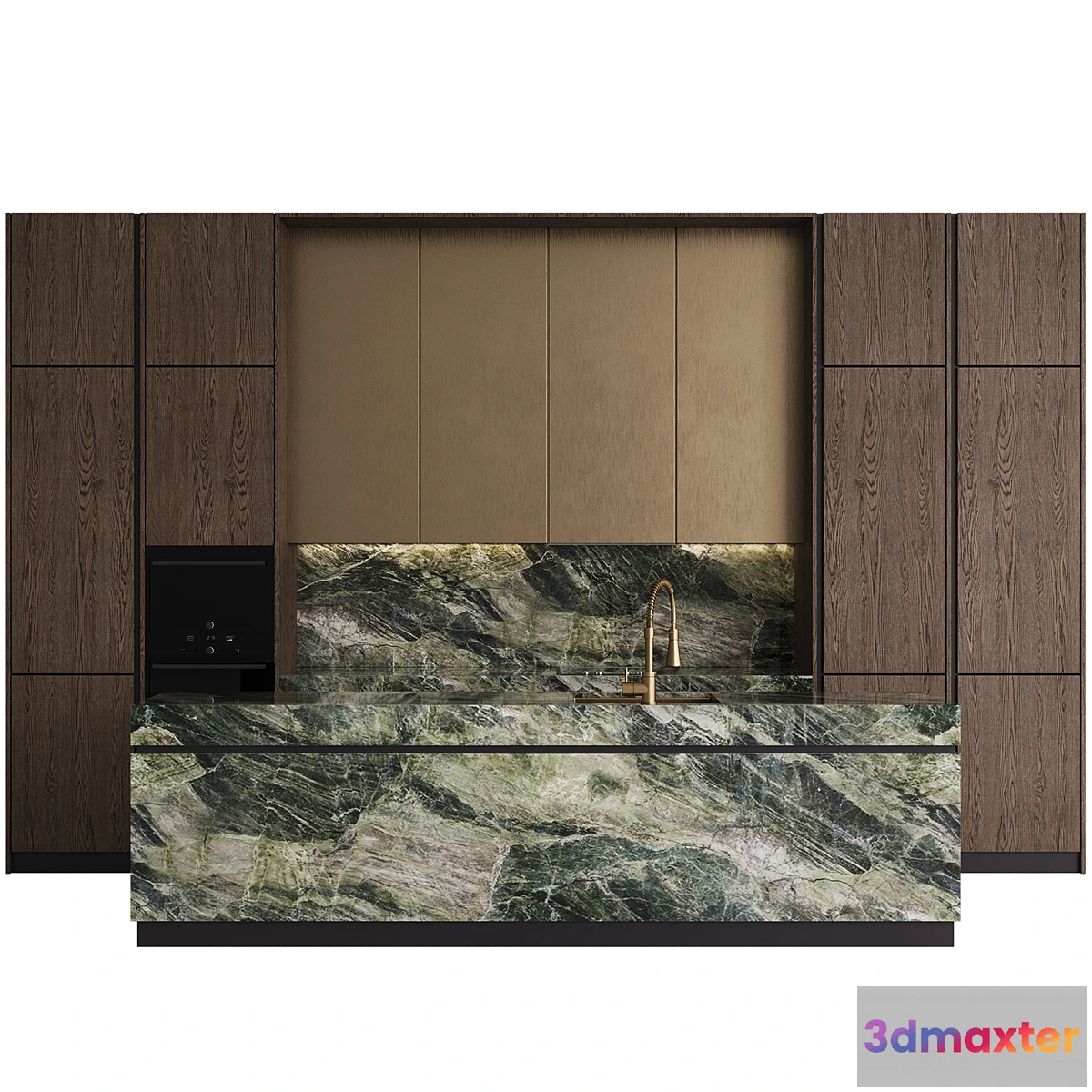 1416584 - Modern kitchen with island 7 3D Max