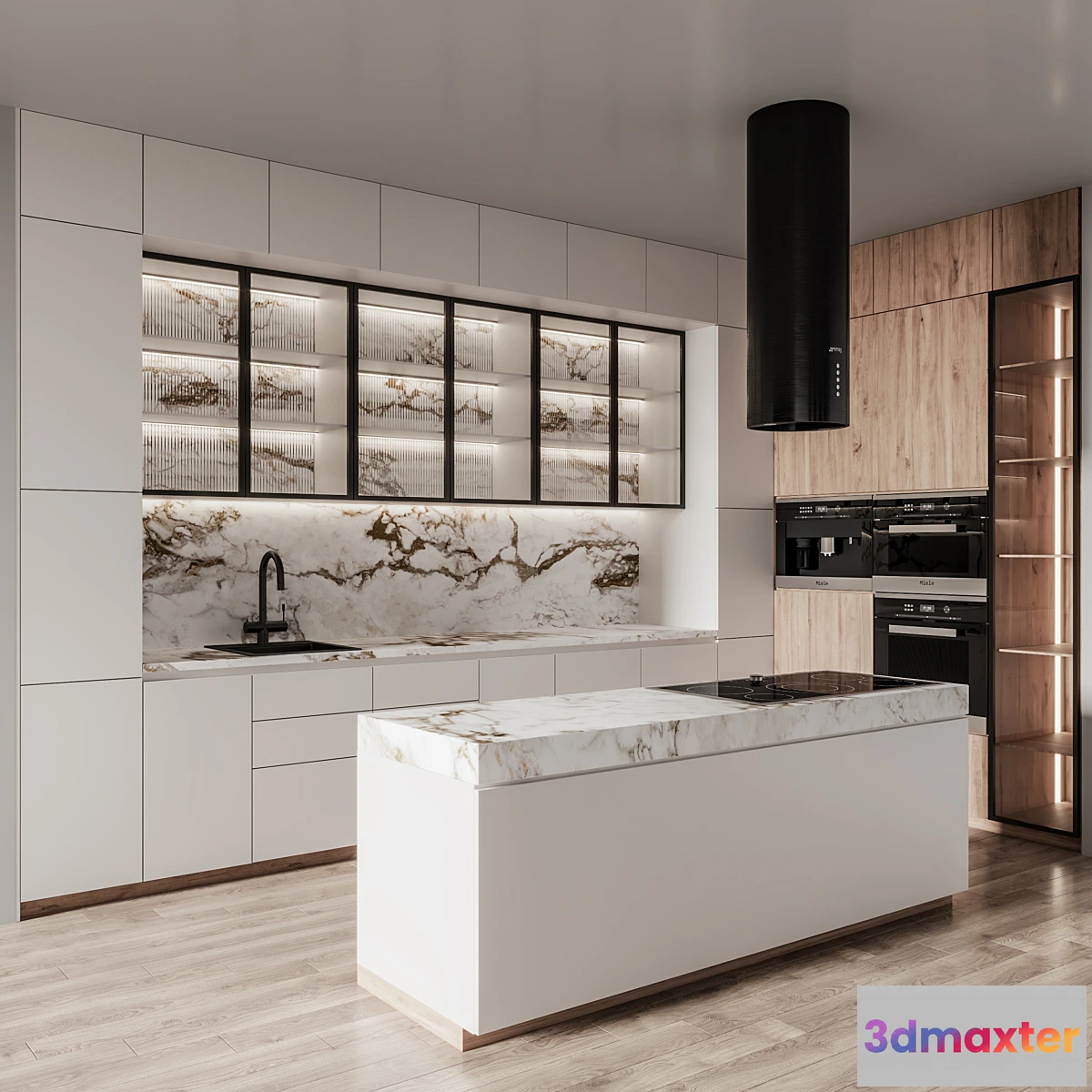 1420522 - Kitchen020 3D Max