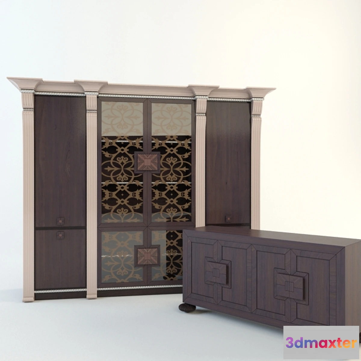 1421054 - Arca champagne buffet 2 3D Max