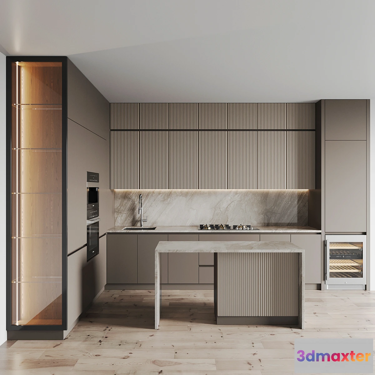 1421252 - kitchen 0173 3D Max