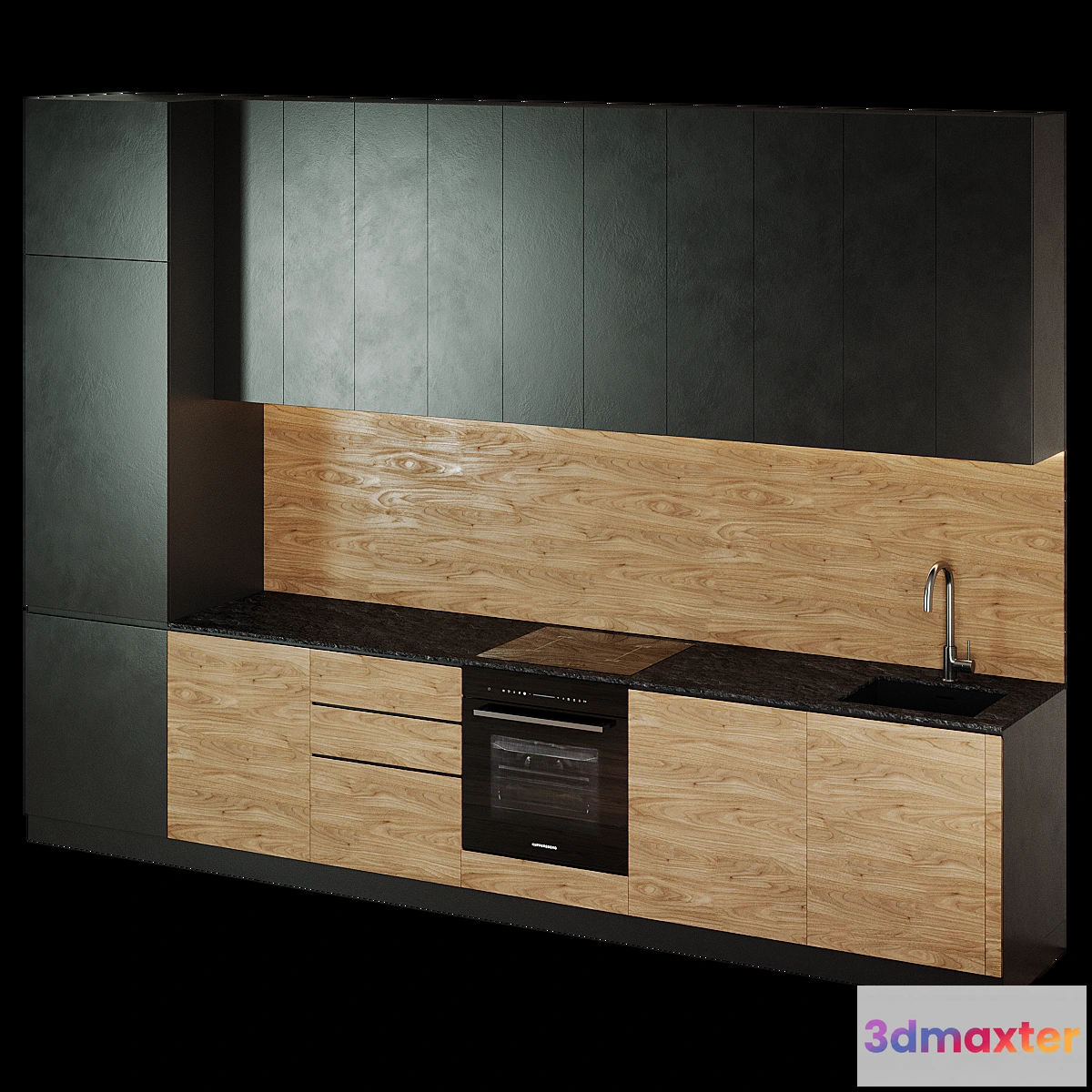 1421420 - modern kitchen 3D Max