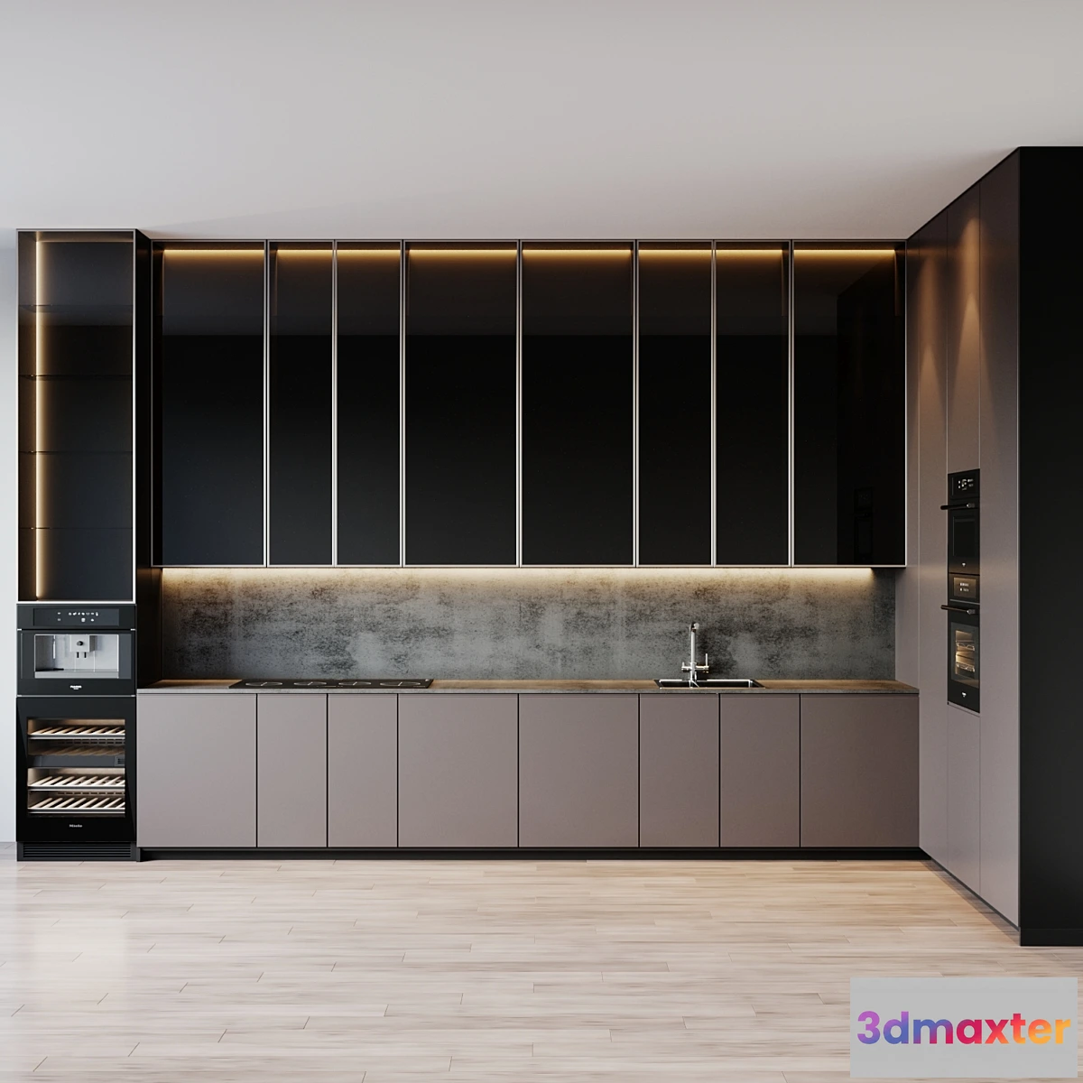 1424160 - kitchen modern 33 3D Max