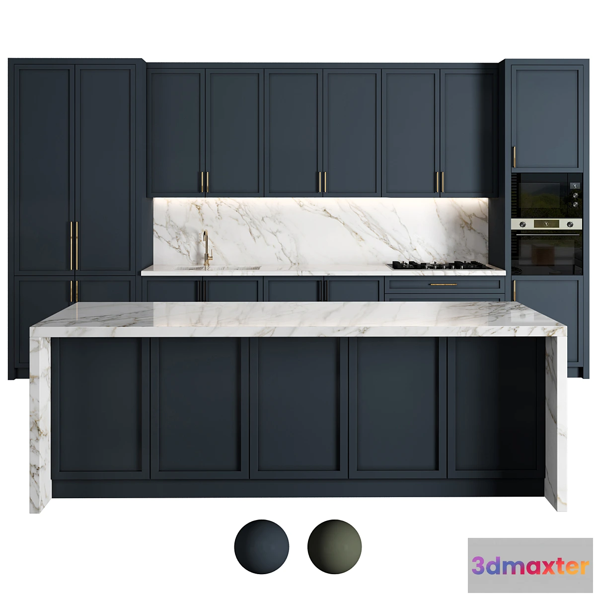 1424914 - kitchen 3D Max