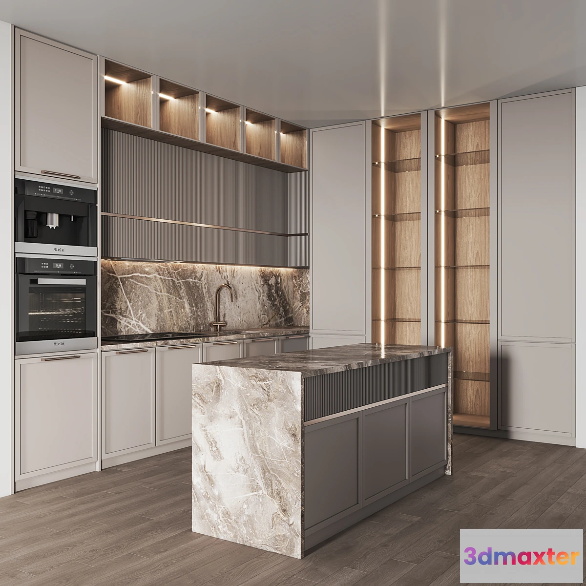 1427342 - Kitchen043 3D Max