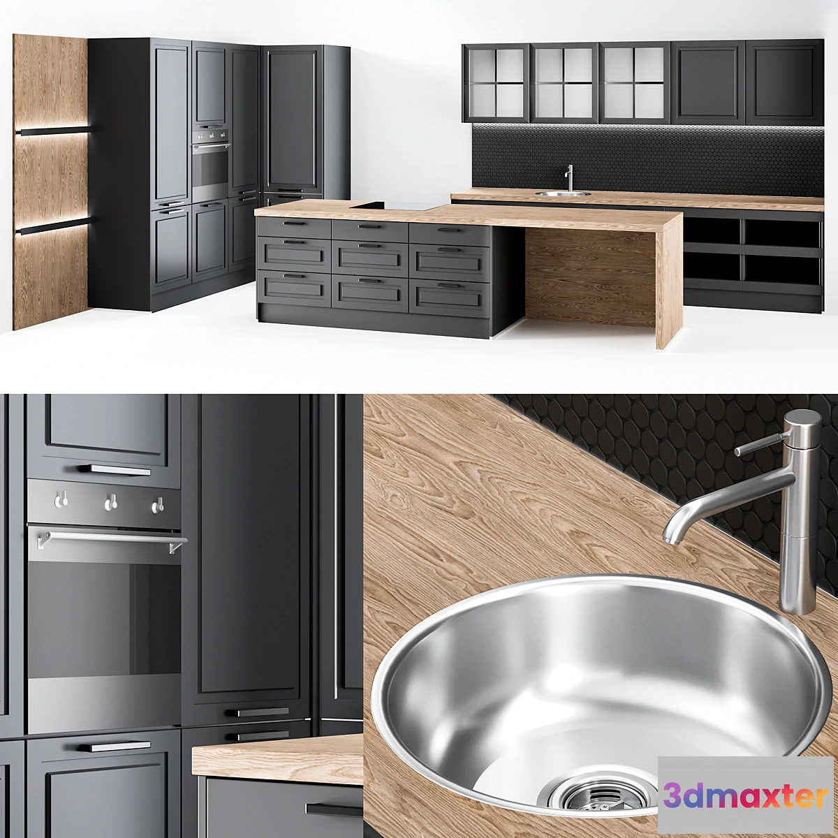 1427464 - Kitchen 12 3D Max