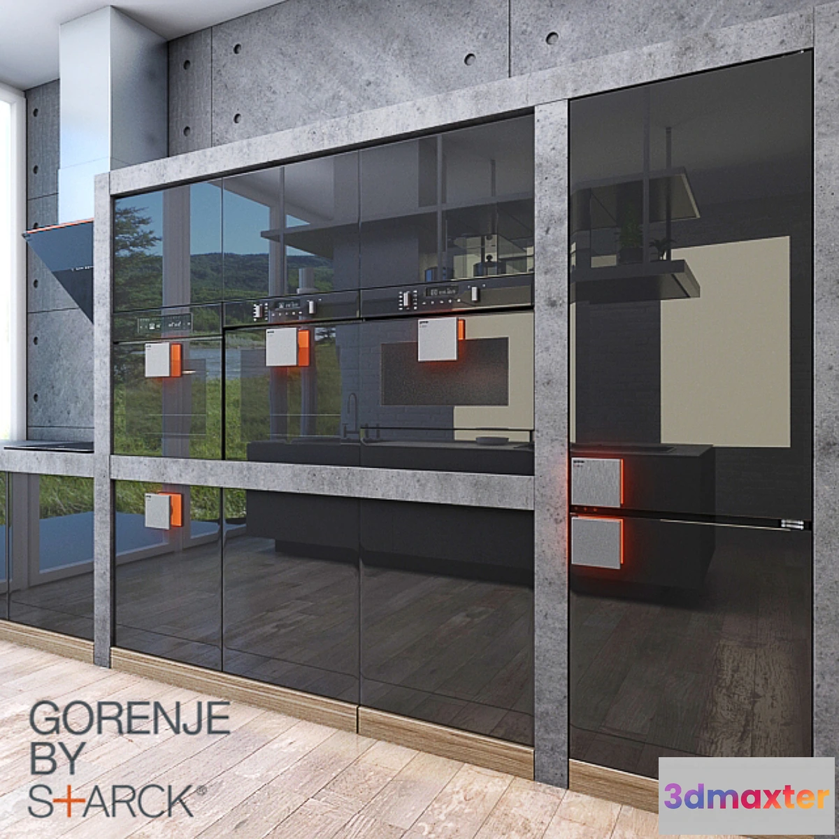 1431150 - Gorenje - line design by Philippe Starck 3D Max