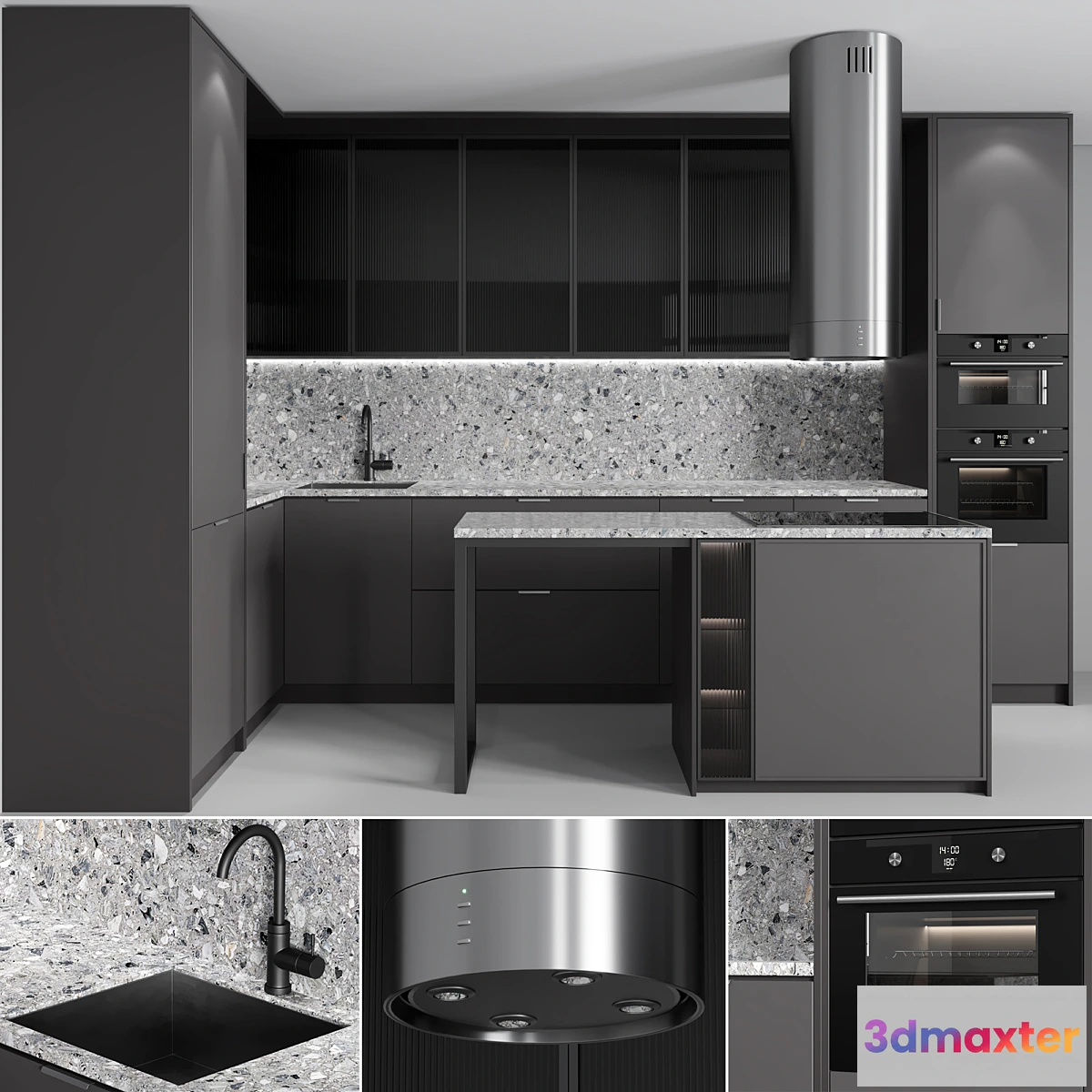 1432594 - Kitchen No. 6 3D Max