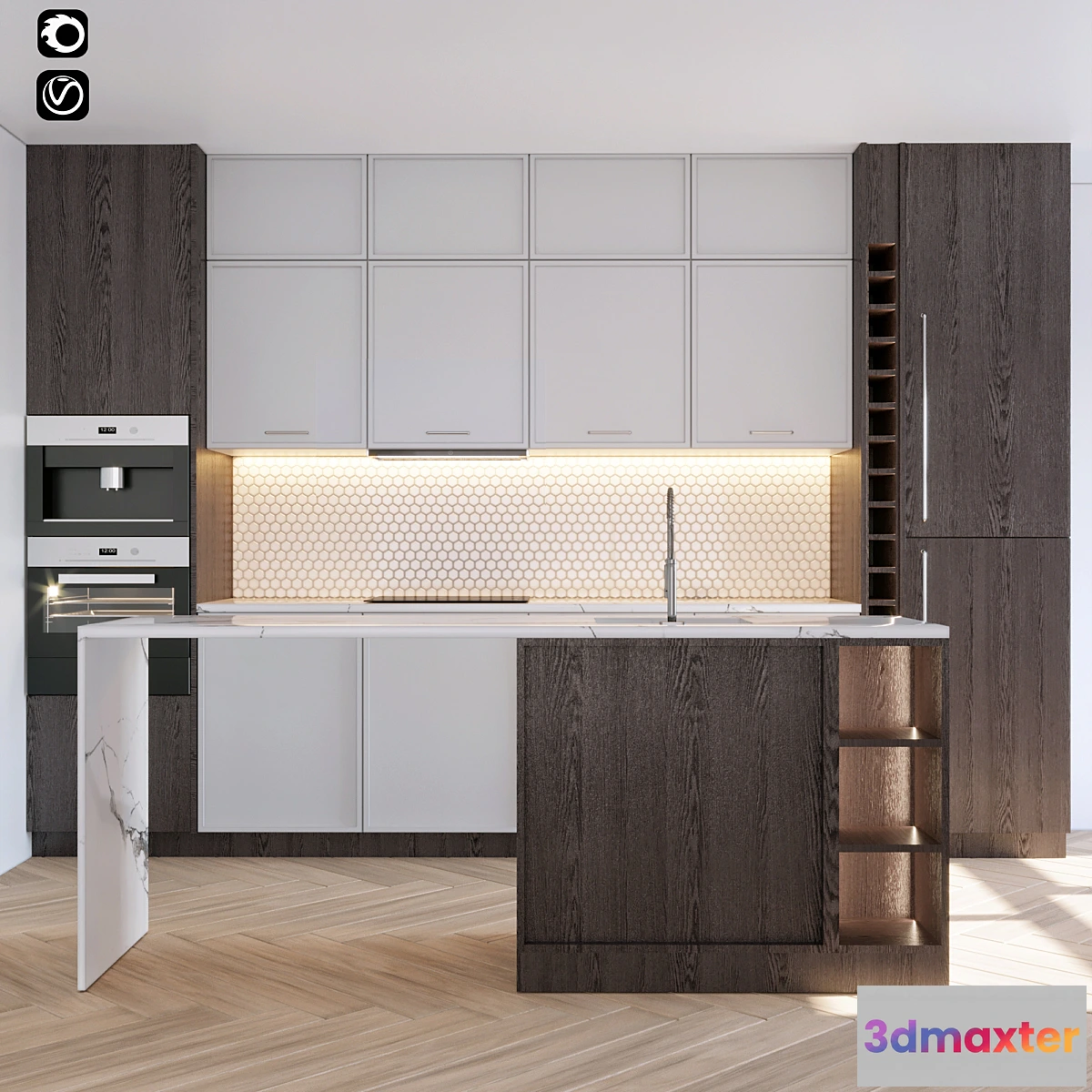 1432864 - kitchen15 3D Max