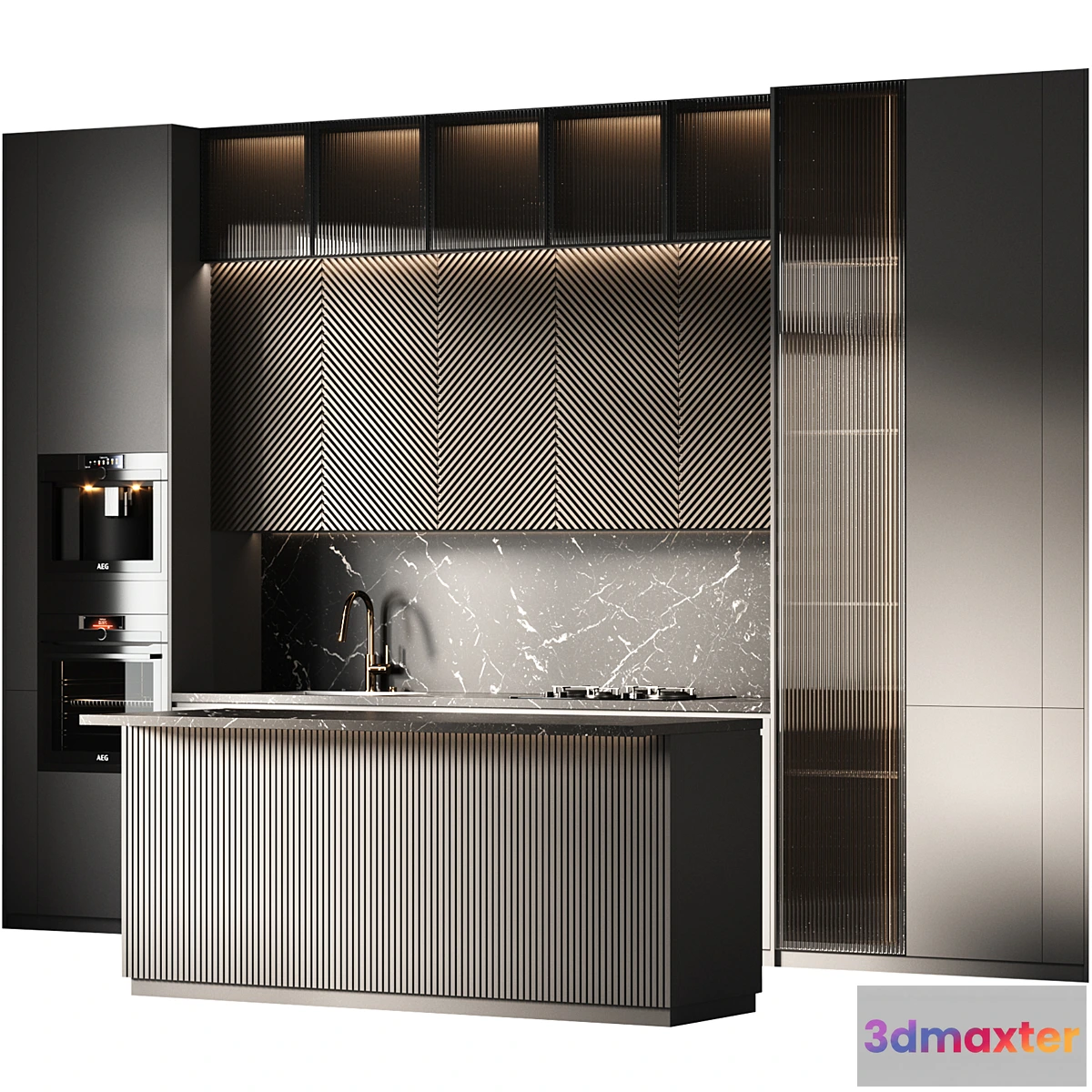 1433124 - Kitchen Design 18 3D Max