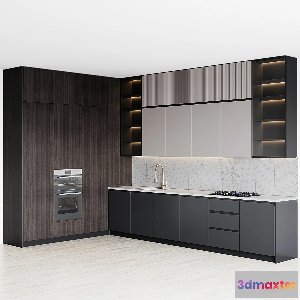 1433204 - kitchen_modern116 3D Max