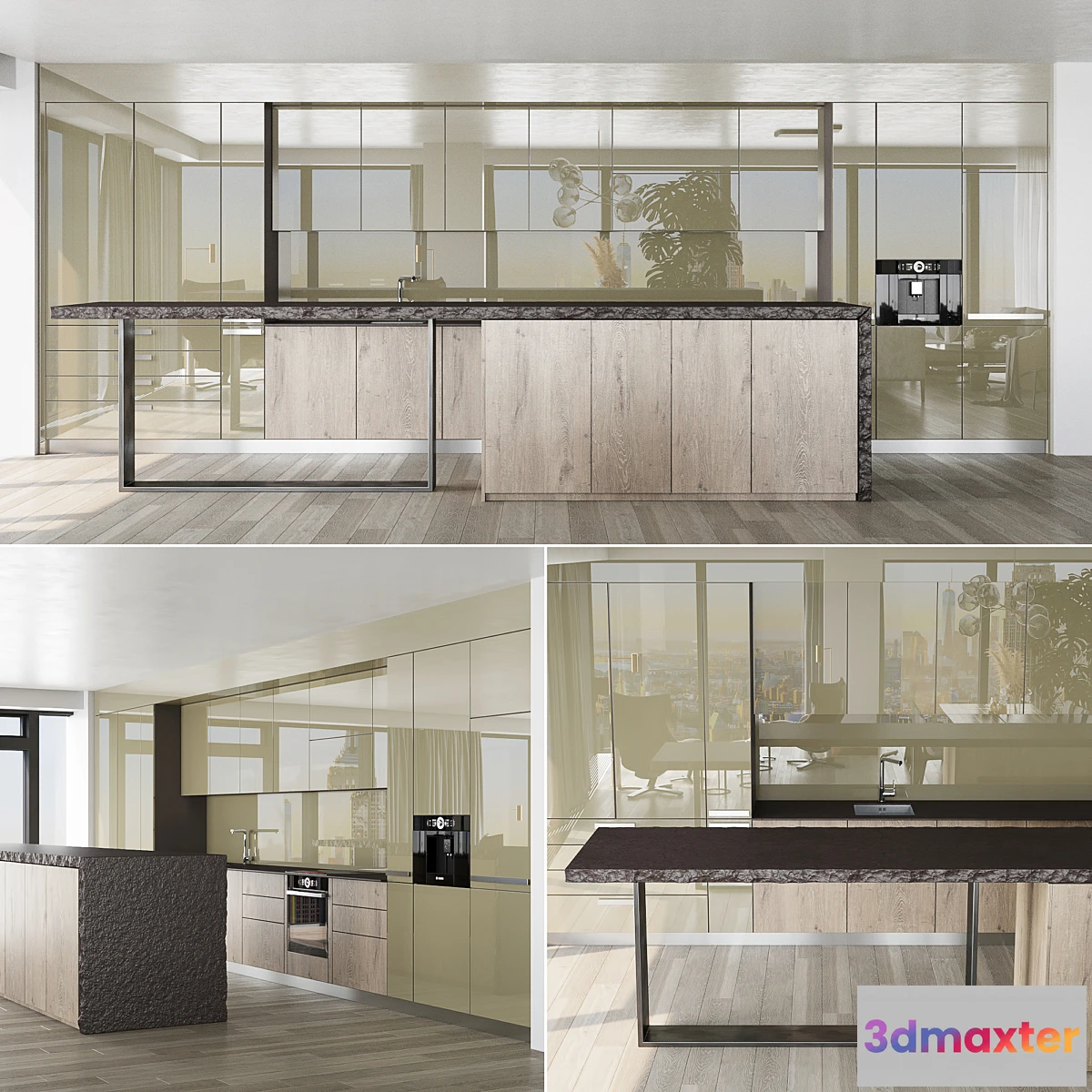1437966 - Eggersmann Kitchen 3D Max