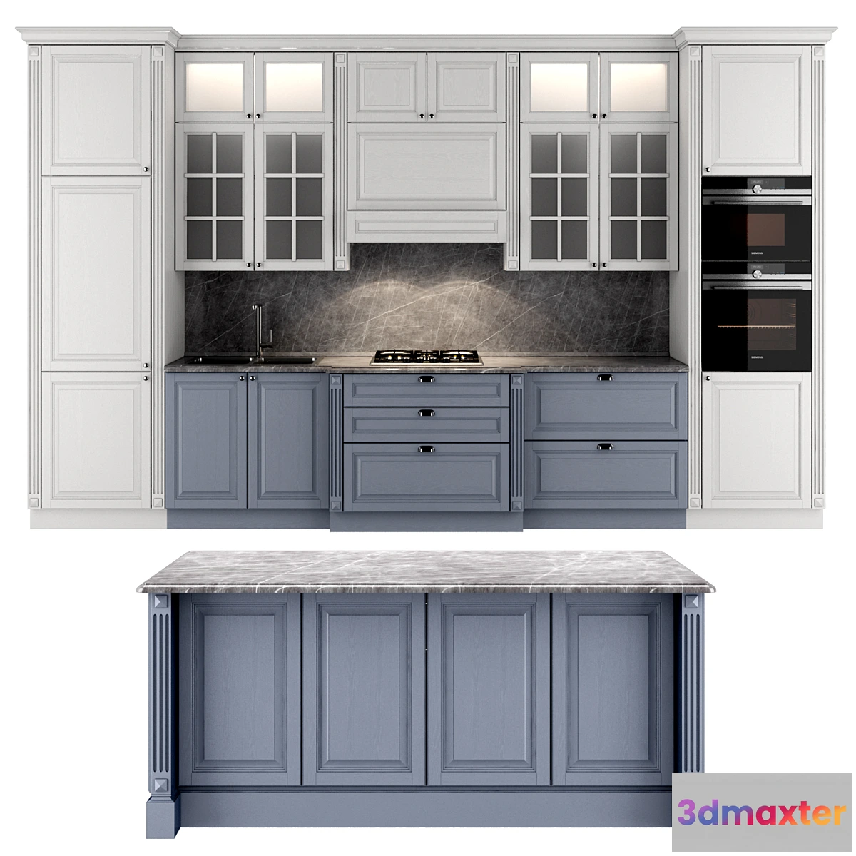 1439466 - Modern kitchen 3D Max