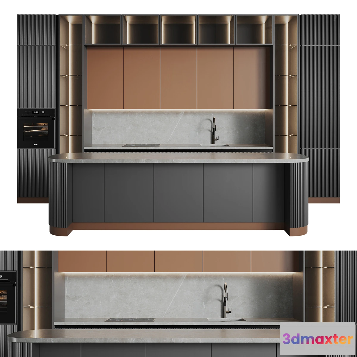 1439540 - Modern Kitchen 1 3D Max