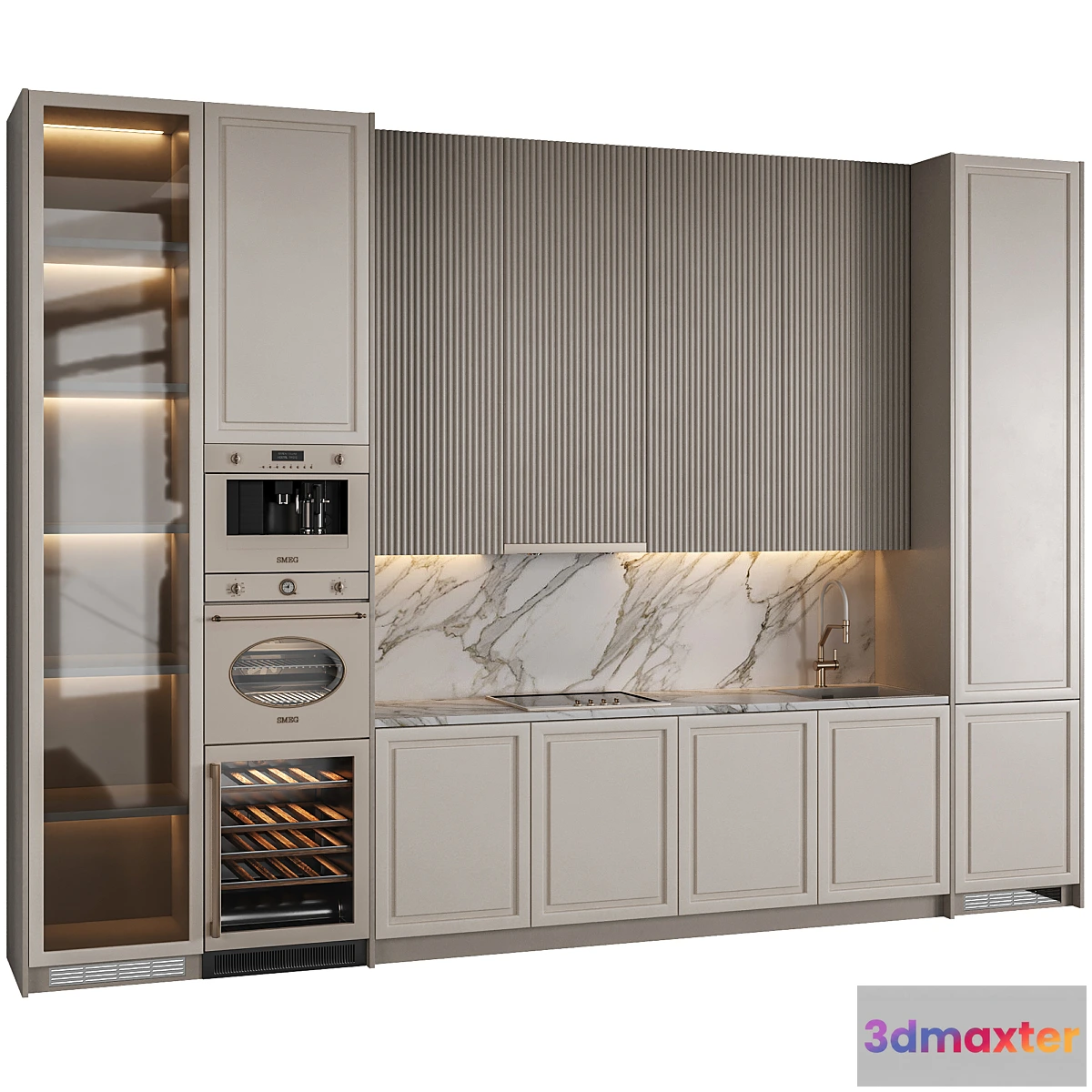 1442054 - Modern kitchen 12 3D Max