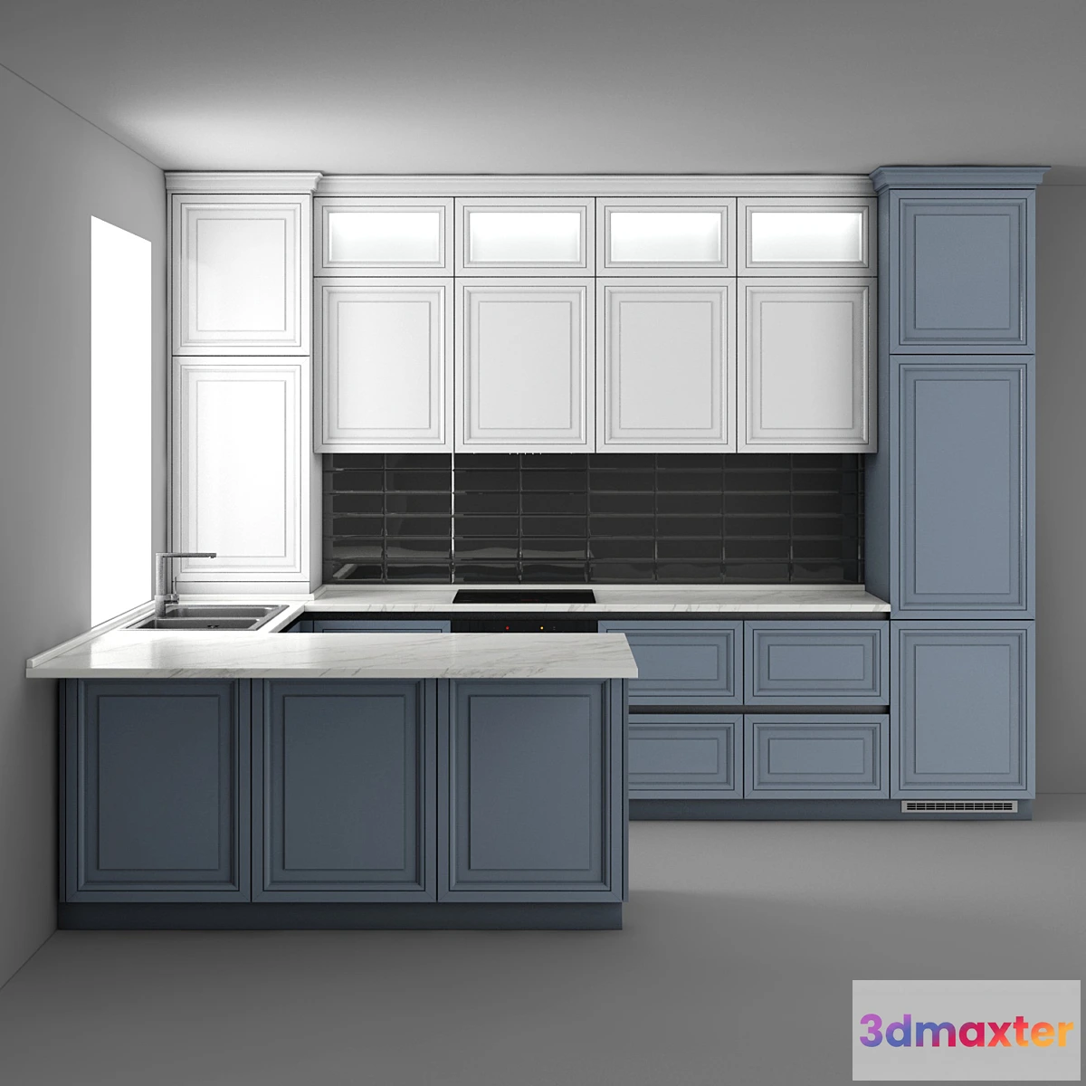 1449440 - Corner Kitchen 3D Max