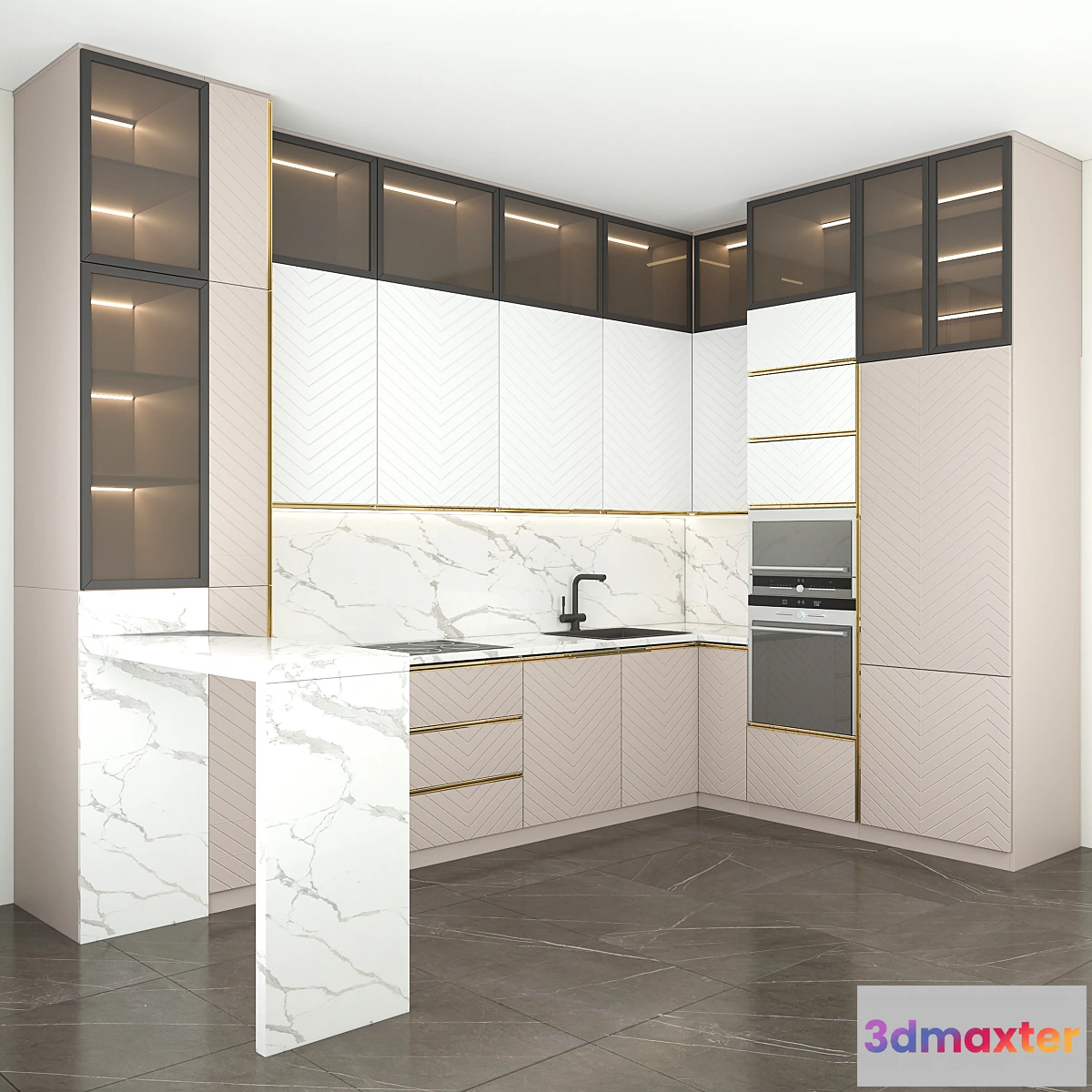 1449632 - Kitchen No. 2 3D Max