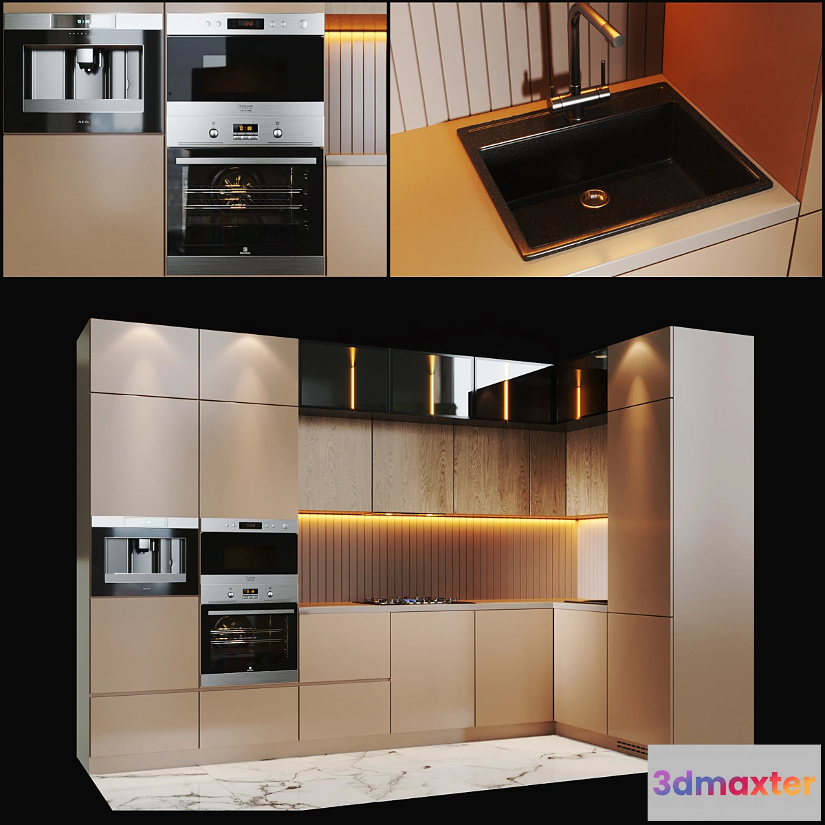 1450820 - Kitchen_v34 3D Max