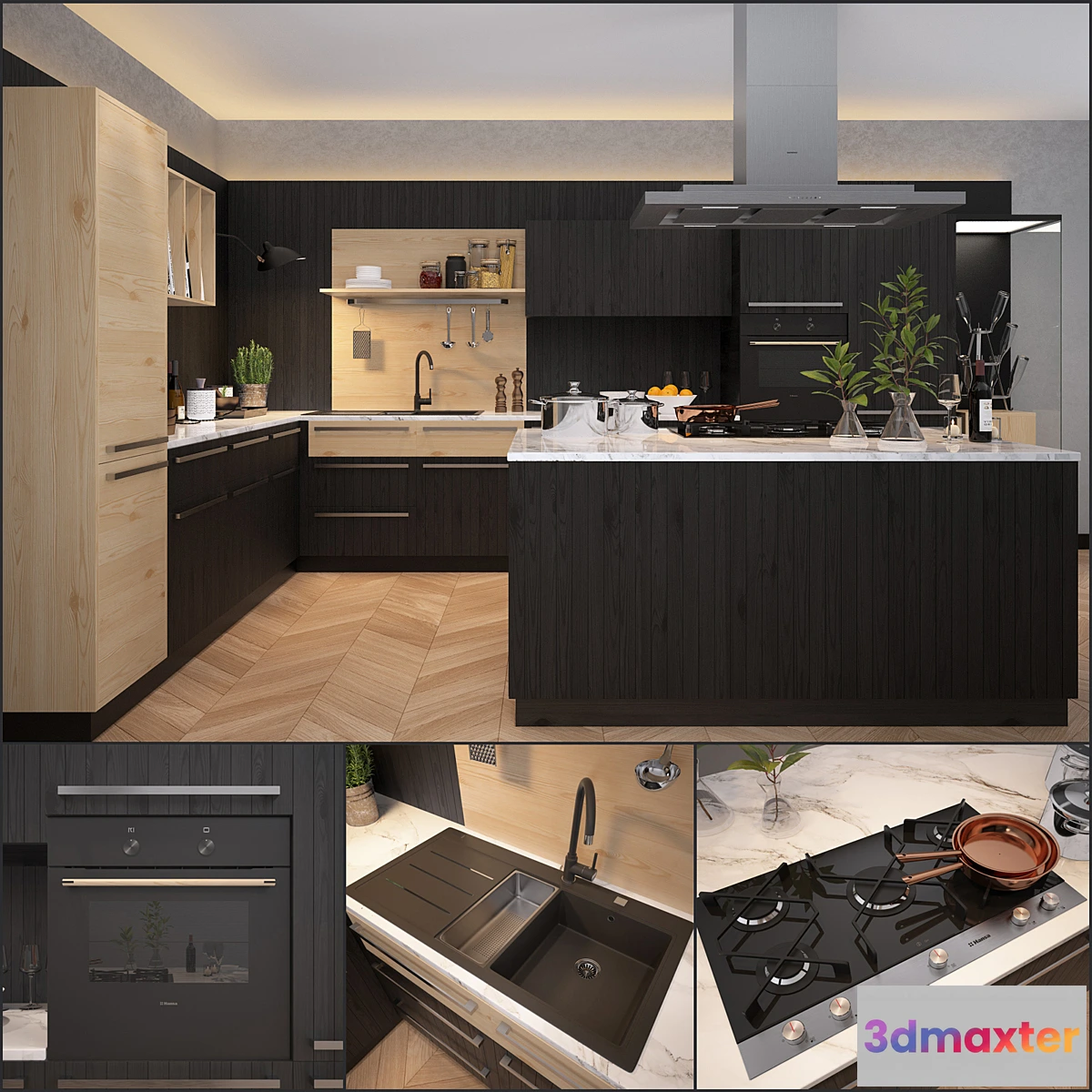 1451058 - Kitchen Nolte - Neo Chalet 3D Max