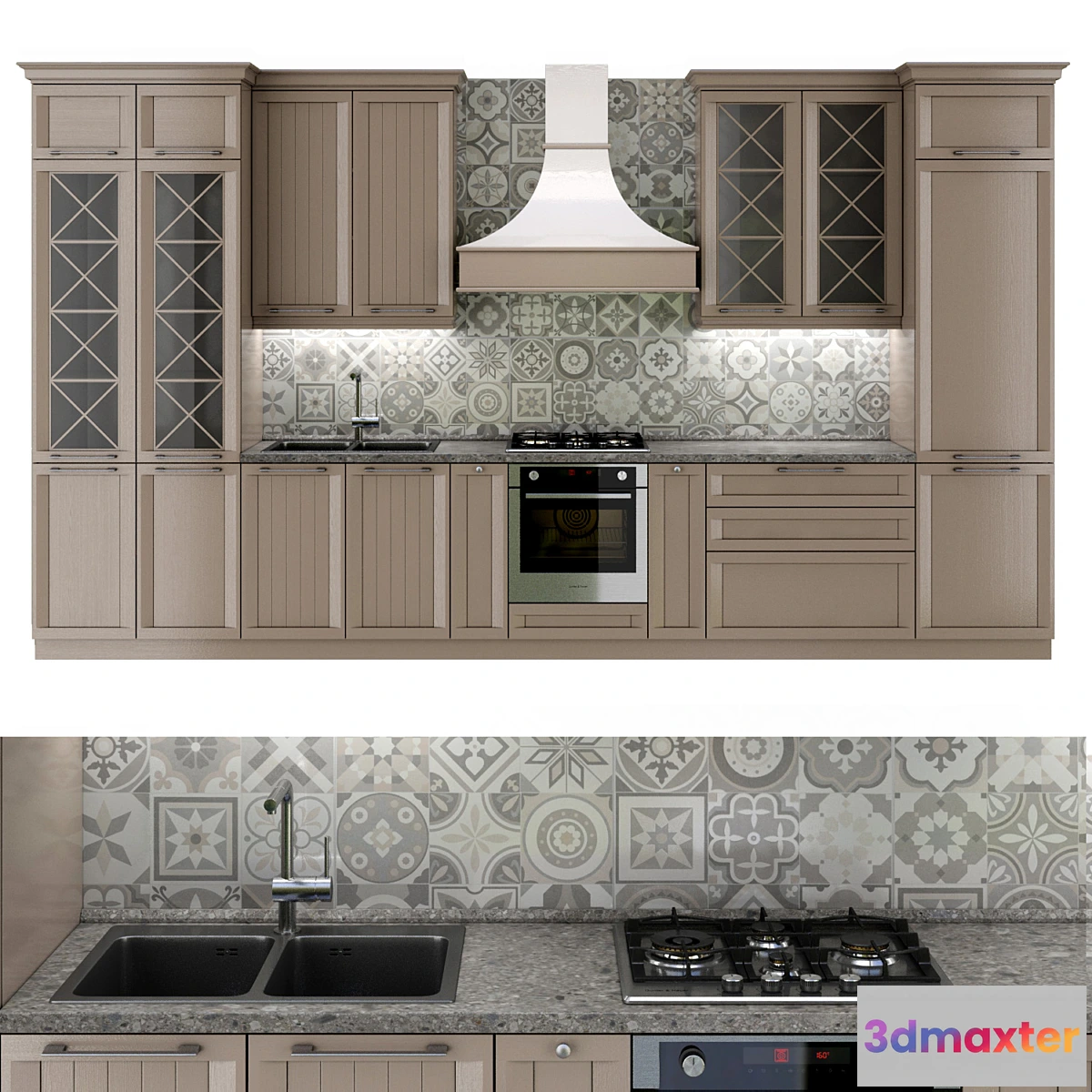 1452066 - Kitchen portofino 3D Max