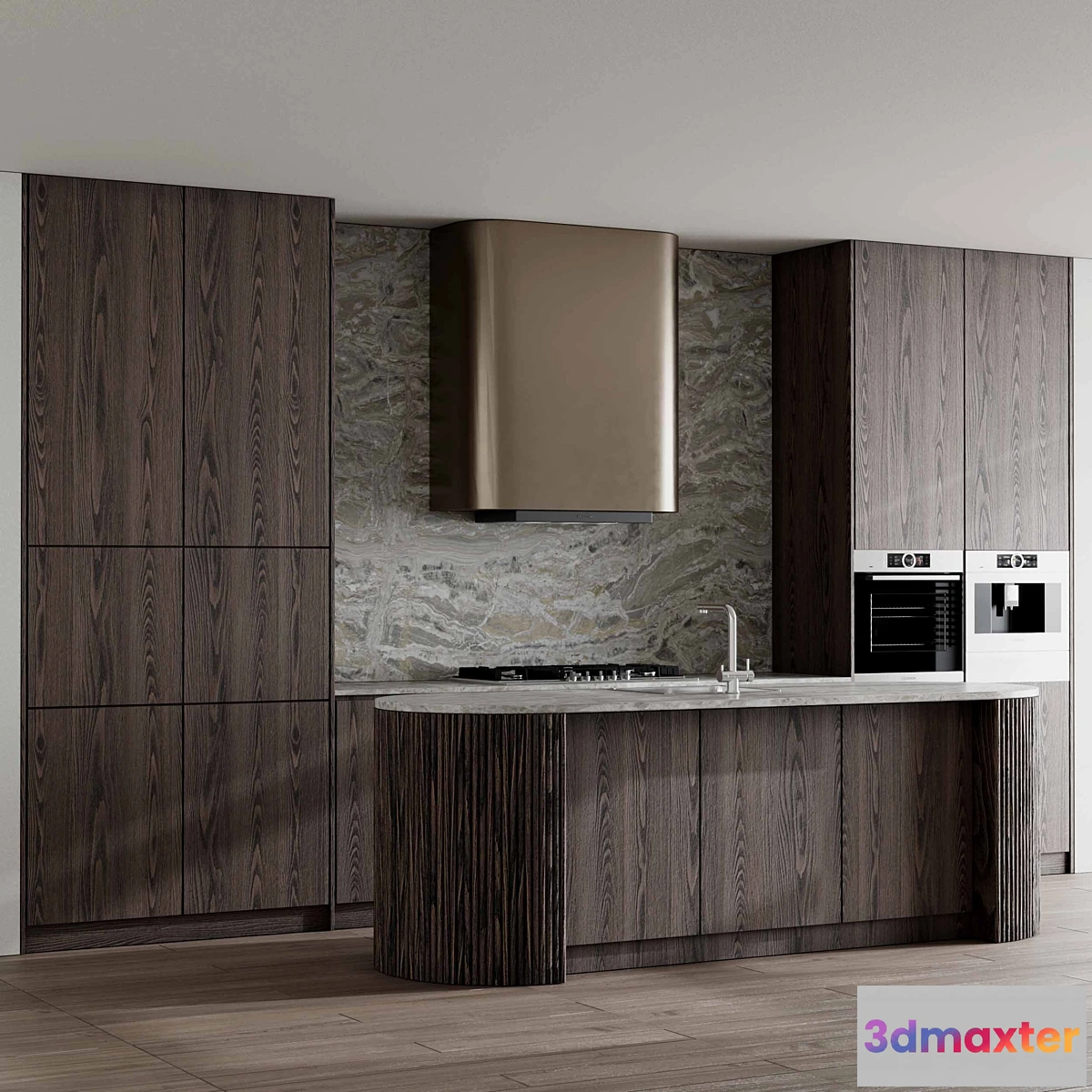 1455422 - Kitchen Appliance Bosch Kitchen Set 68 3D Max