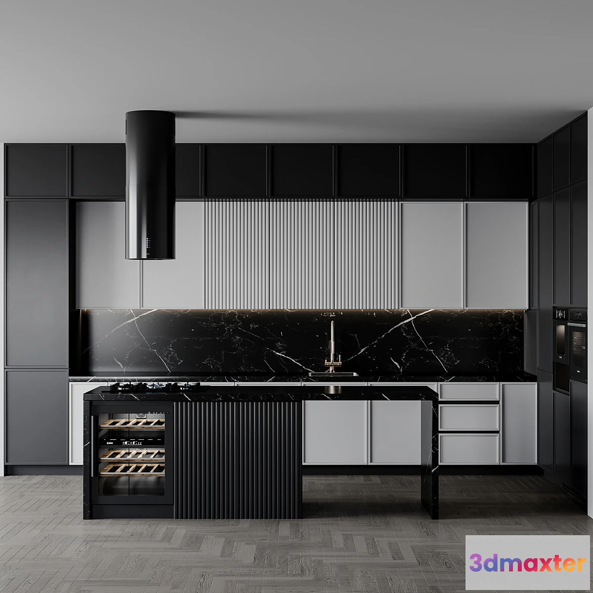 1457988 - kitchen modern208 3D Max