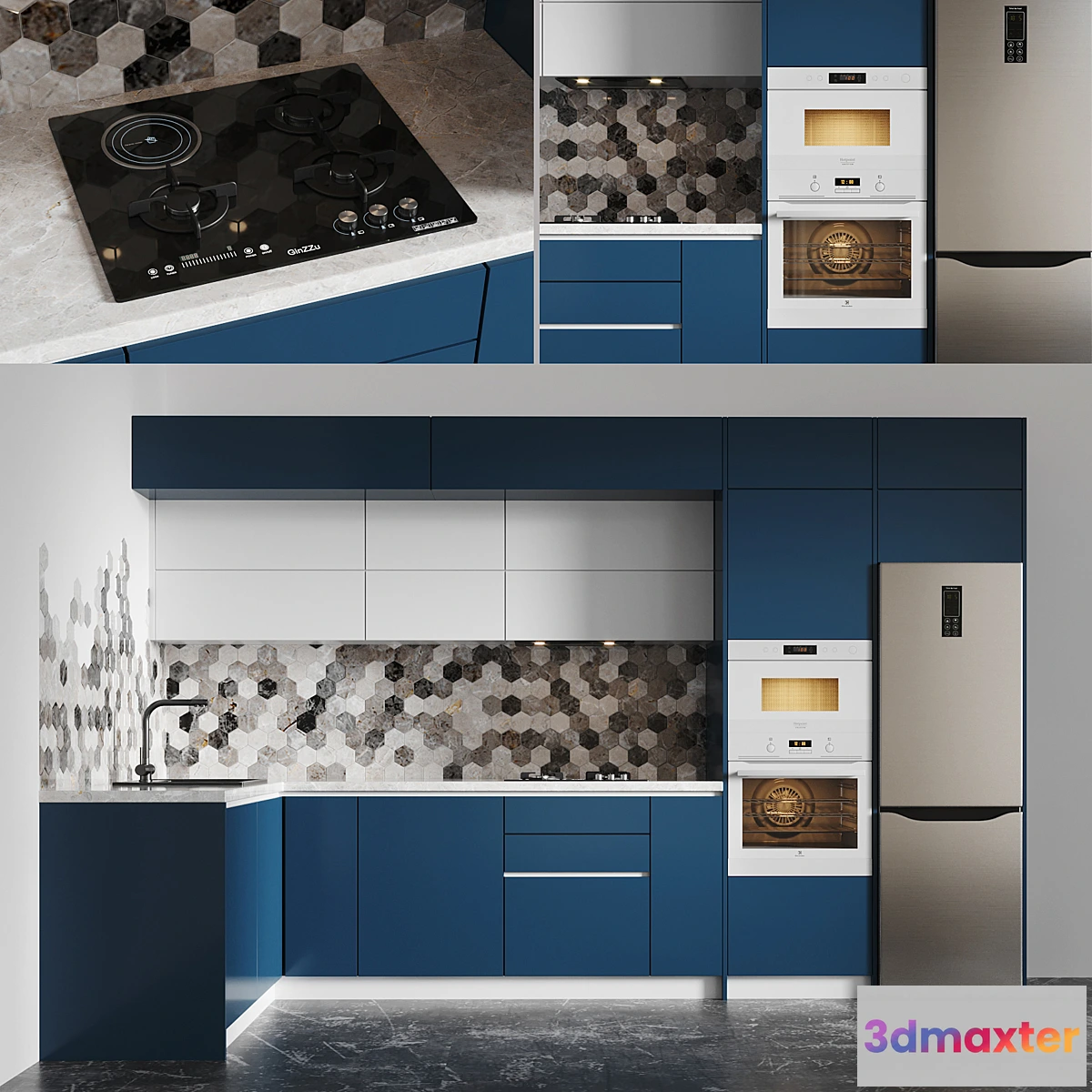 1459060 - Kitchen_52 3D Max
