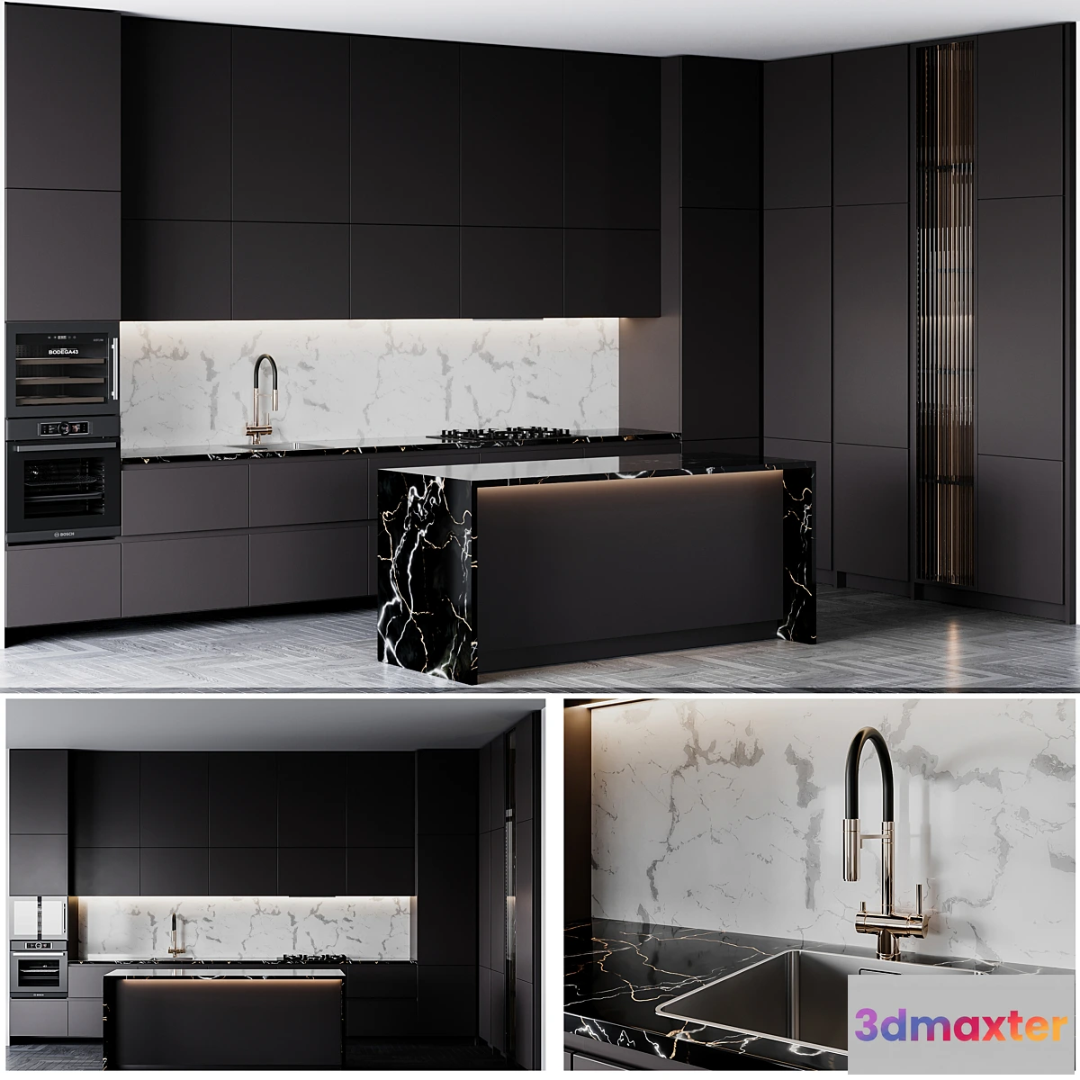 1459914 - kitchen modern302 3D Max