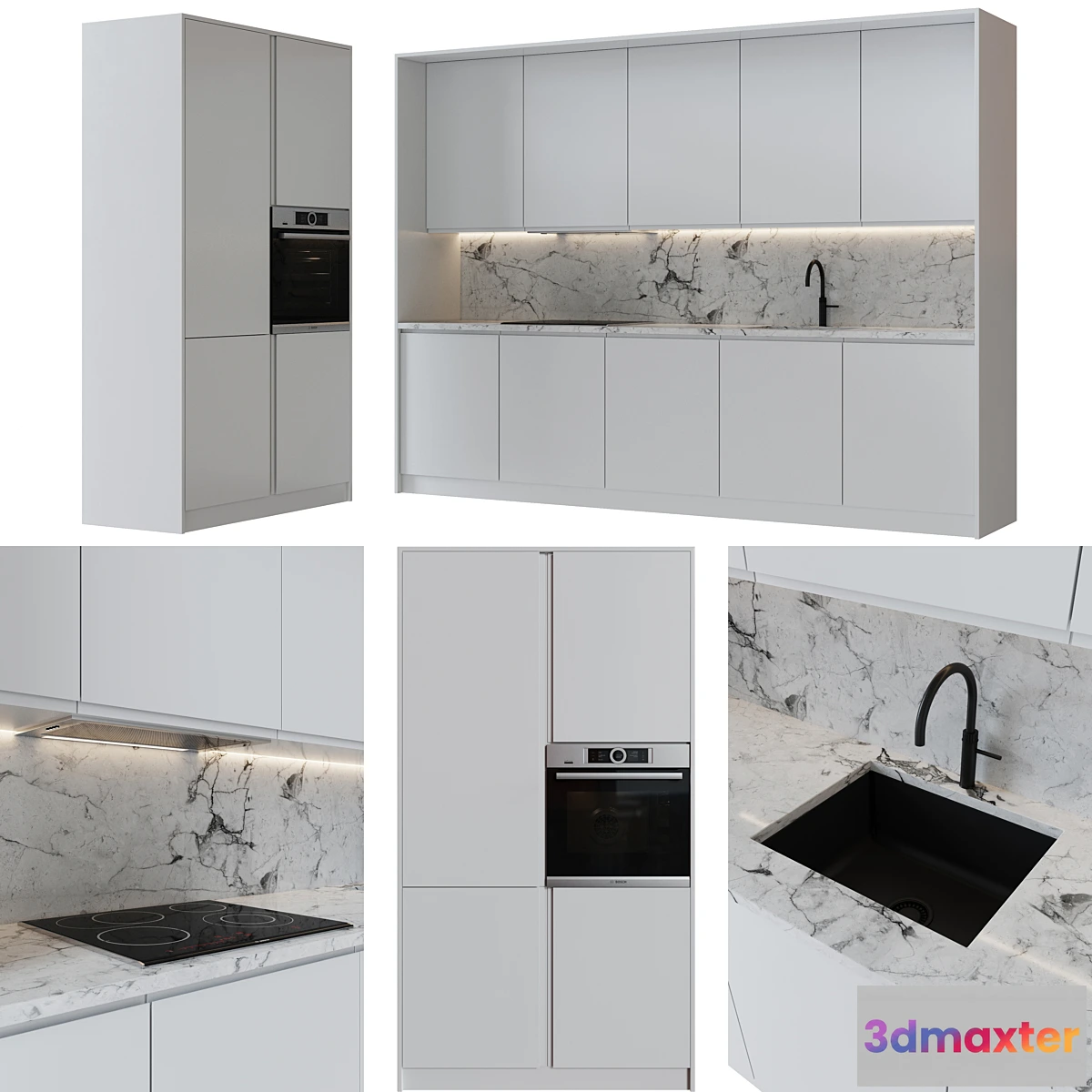 1460080 - SieMatic Pure Collection 3D Max