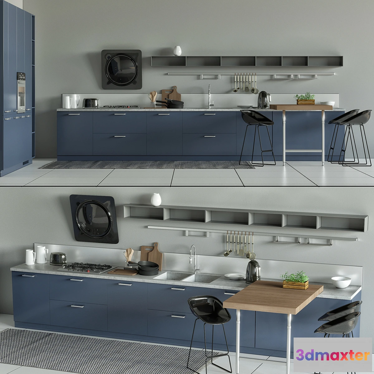 1463148 - Kitchen Scavolini Mood 3D Max