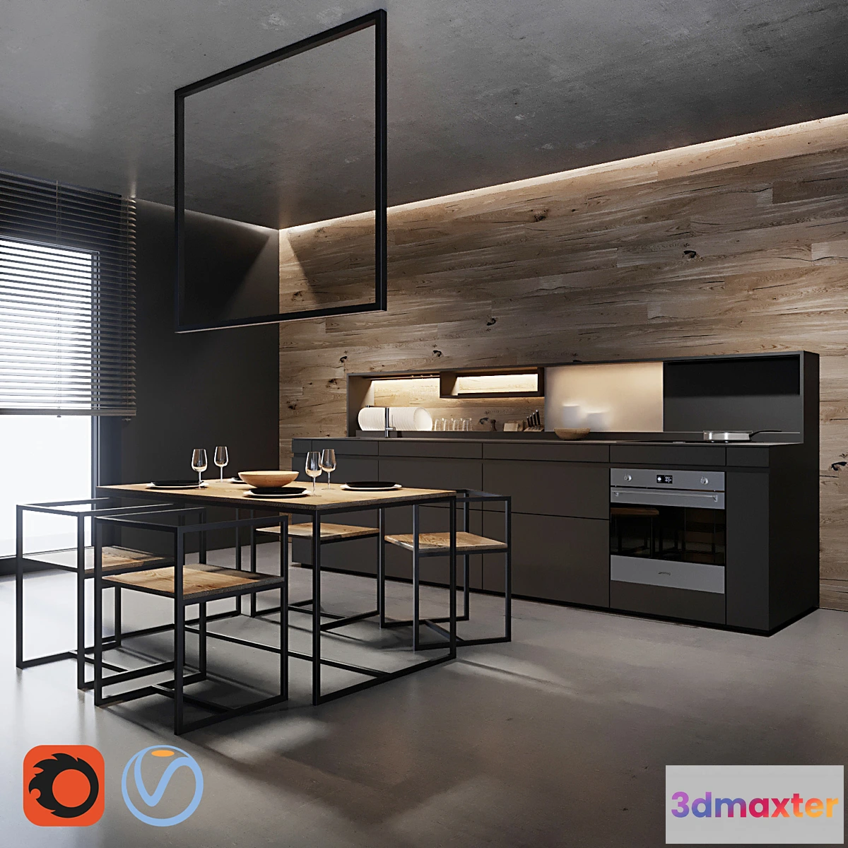 1463922 - SMART Kitchen 3D Max