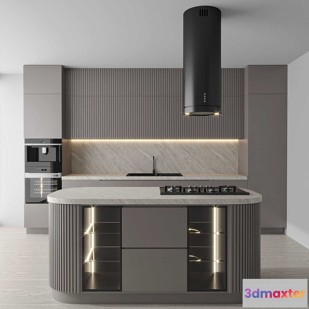 1464892 - kitchen modern 50 3D Max