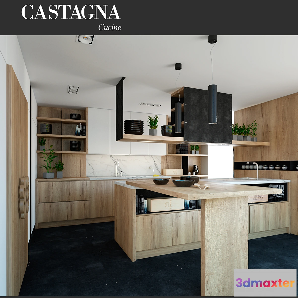 1470074 - Castagna Cucina Natura 3D Max