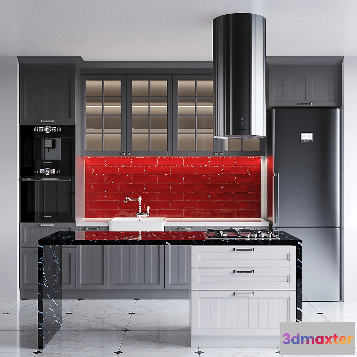1471280 - Kitchen Villa from Rimi cuisine 3D Max