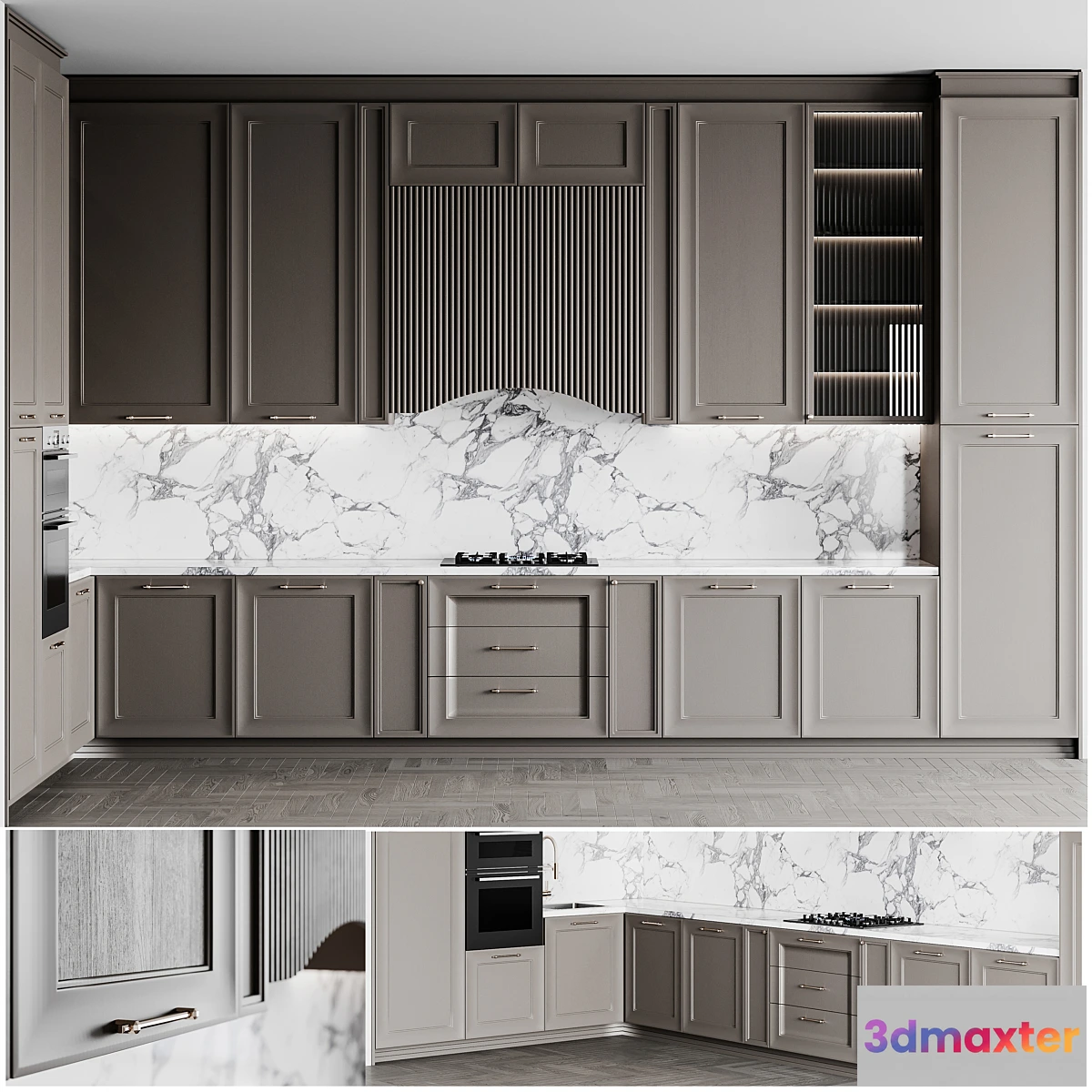 1472560 - kitchen Neoclassic257 3D Max
