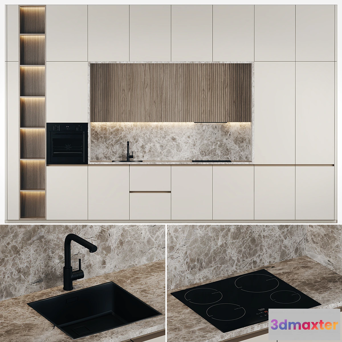 1473364 - KITCHEN MODEL 8 3D Max