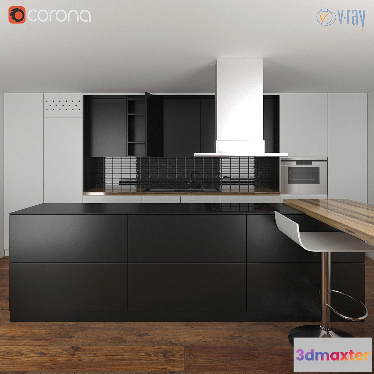 1473874 - Kitchen Furniture XIV 3D Max