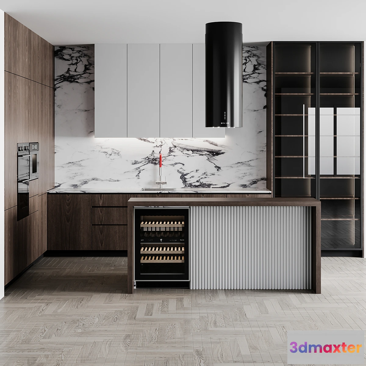 1477284 - kitchen modern199 3D Max