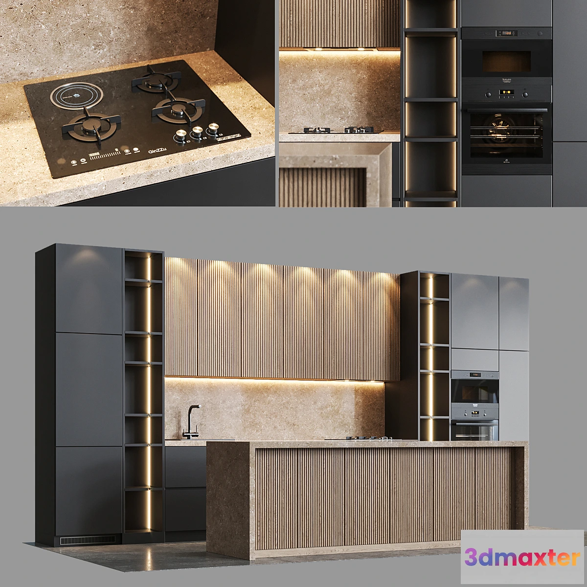1477298 - Kitchen_44 3D Max