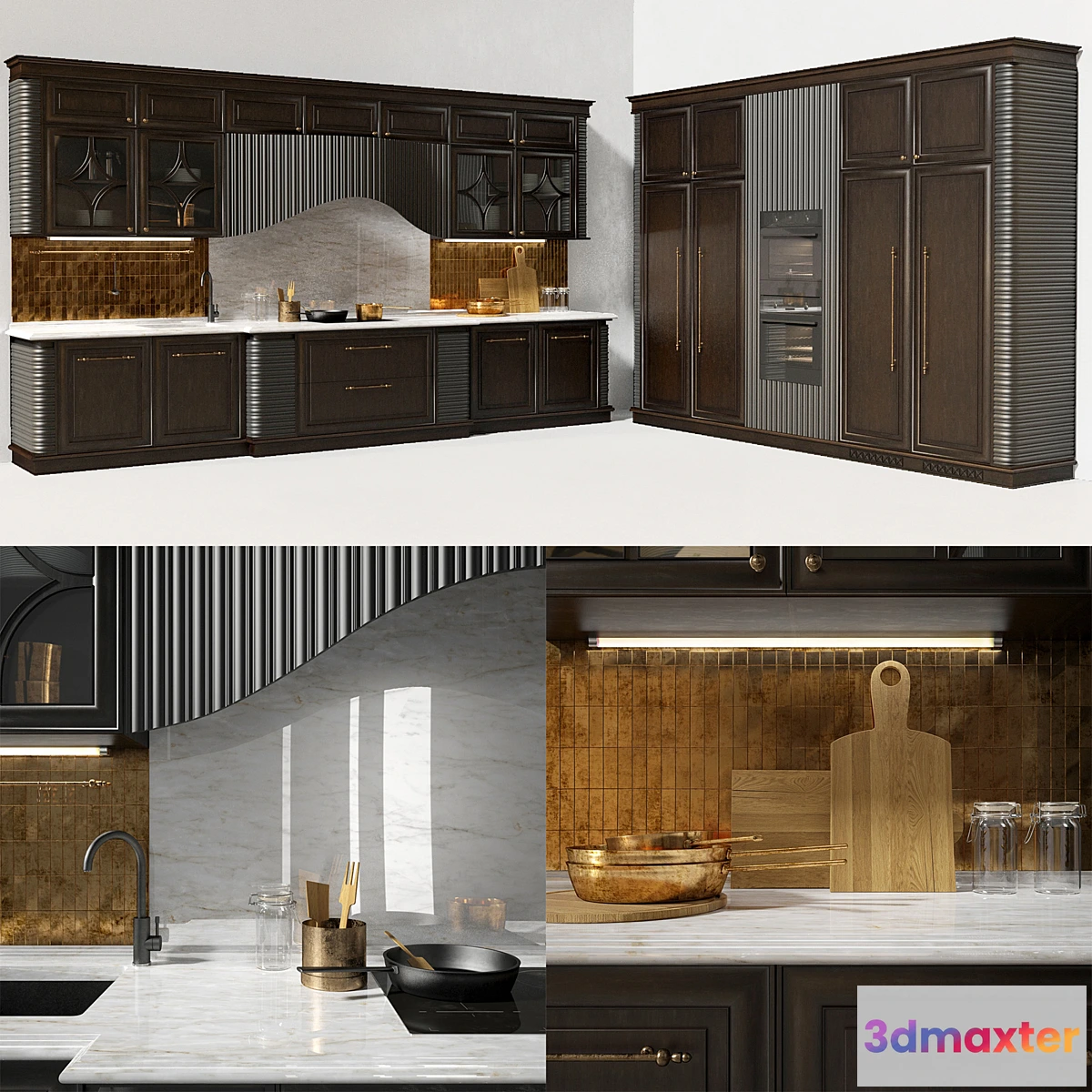 1477948 - Kitchen Dama from the Italian factory Prestige 3D Max