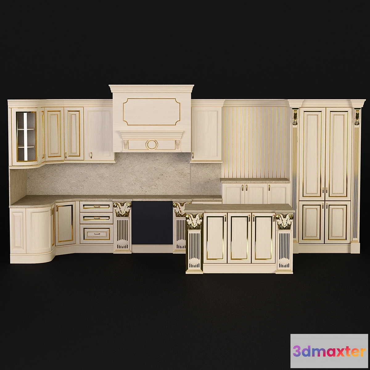 1477970 - Kitchen. Sameba 3D Max