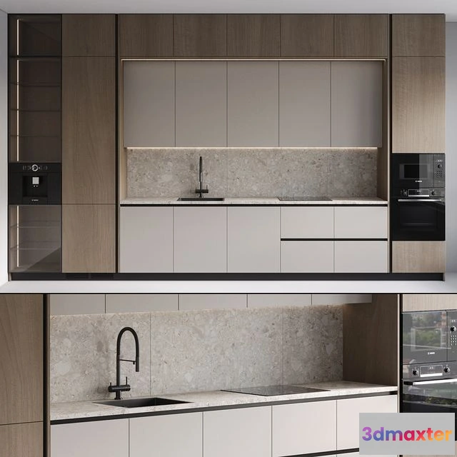 1537744 - Kitchen 8 3D Max