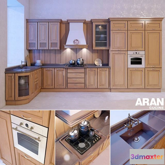 1537750 - Kitchen ARAN Provenzale 3D Max