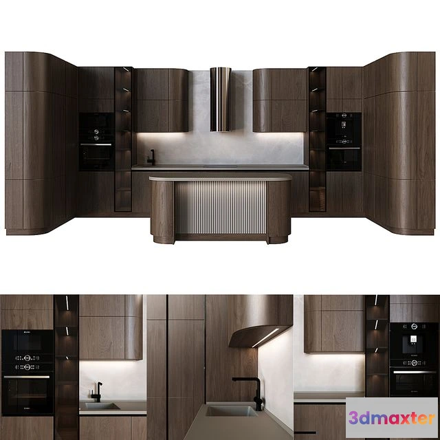 1537764 - Kitchen in modern style 25 3D Max