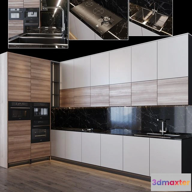 1537770 - Kitchen modern 8 3D Max