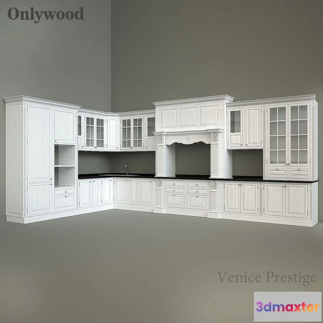 1537782 - Kitchen Venice Prestige ONLYWOOD 3D Max