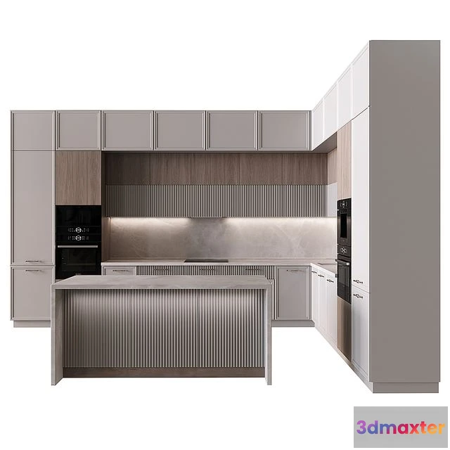 1538432 - Neoclassical kitchen 22 3D Max