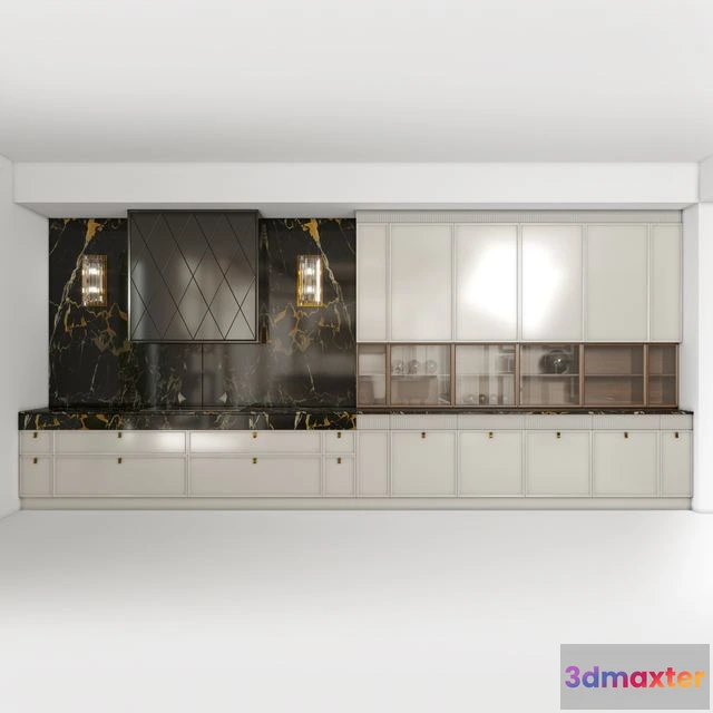 1540737 - Kitchen CASTAGNA a series of DECO 3D Max